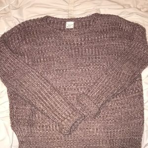 essentials mauve sweater